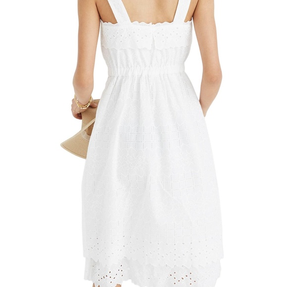 Eyelet Tiered Midi Dress - Picture 2 of 2